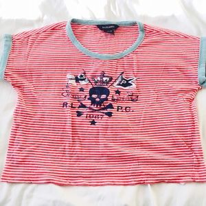 VTG Ralph Lauren Crop top shirt